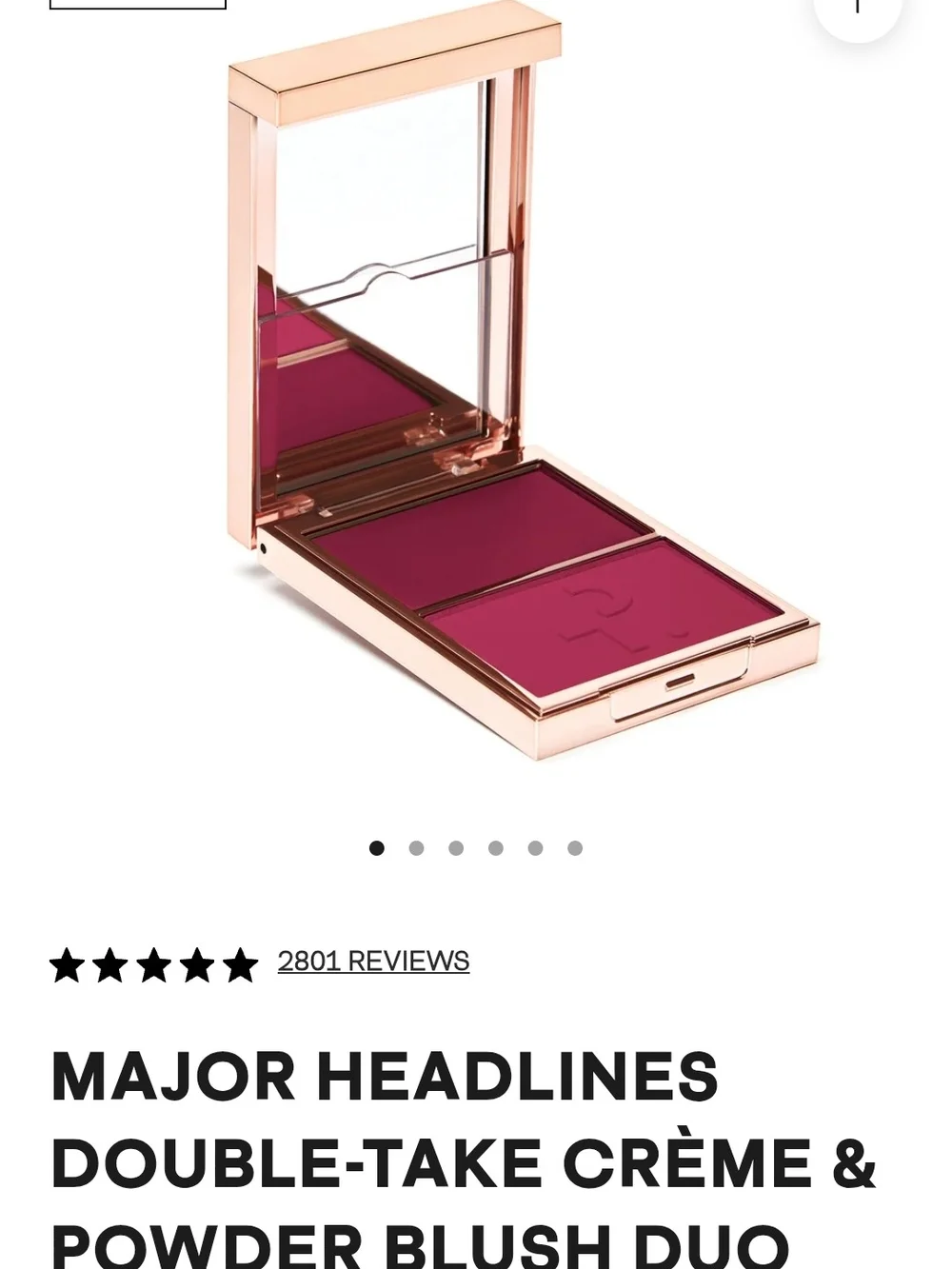 Patrick Ta Blush Major Headline Double-take Creme And Powder Blush Dou
